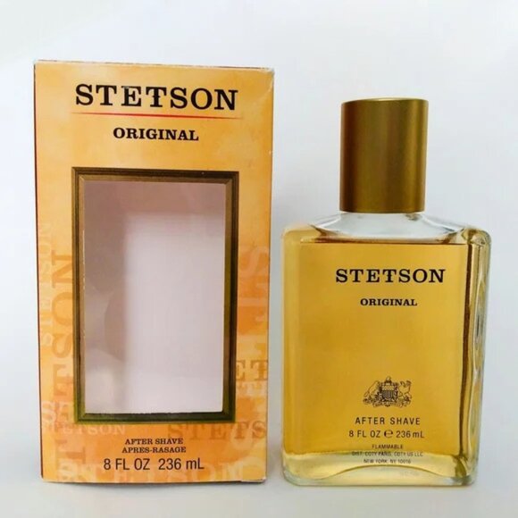 Stetson Original After Shave Splash for Men 8oz Large Vintage New In Box - Picture 1 of 5